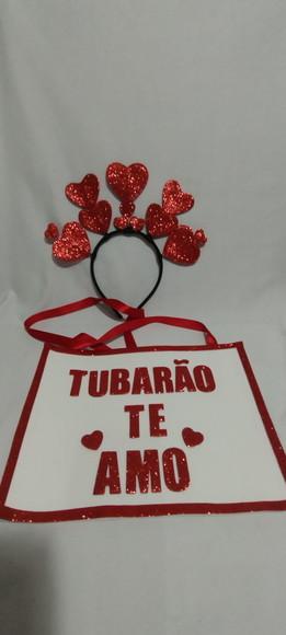 Tiara+plaquinha Personalizada com Frases para Festas