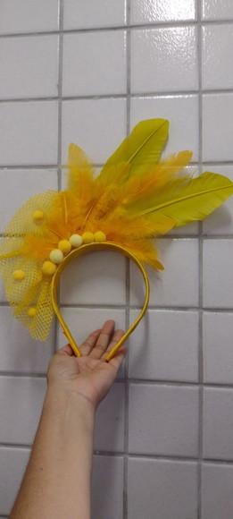 Tiaras Personalizada com Penas