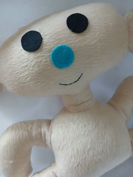 1 Bear Alpha Roblox em Feltro 32 cm