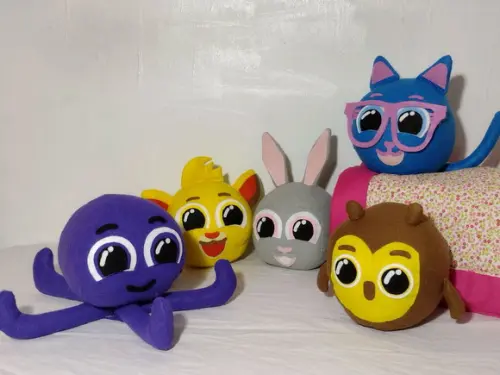 1 Bolofos de Feltro (1 Boneco Tam 15x15