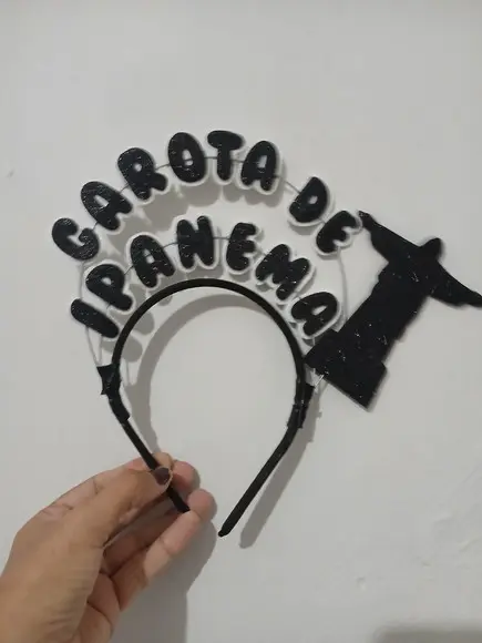 1 Personalizada com Frase Garota de Ipanema