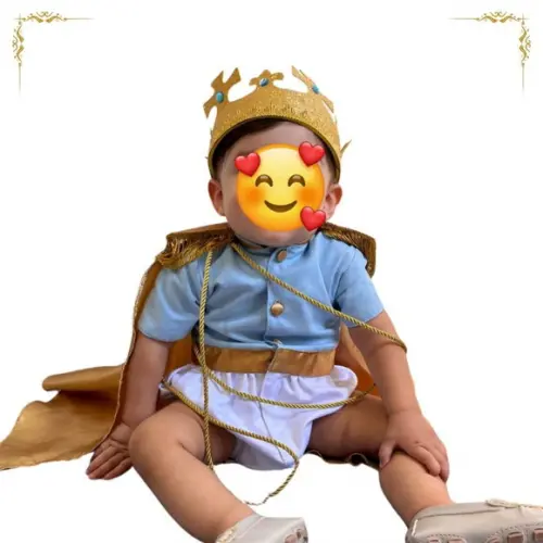 1 Coroa de Príncipe ou Princesa, Faço Qualquer Tamanho