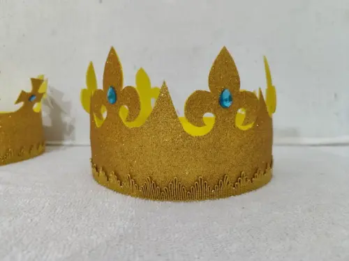 1 Coroa de Príncipe ou Princesa, Faço Qualquer Tamanho