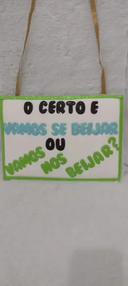 1 Plaquinha Carnaval Diversas (faço Qualquer Frase)