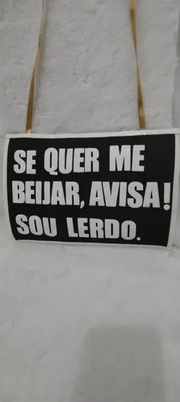 1 Plaquinha Carnaval Diversas (faço Qualquer Frase)