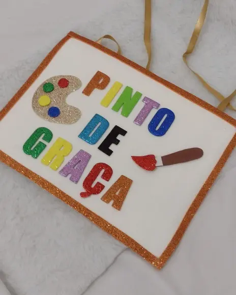 1 Plaquinha Carnaval(faço Qualquer Frase)