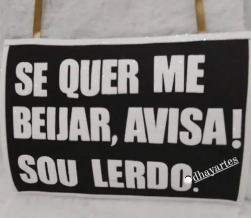 1 Plaquinha Carnaval(faço Qualquer Frase)