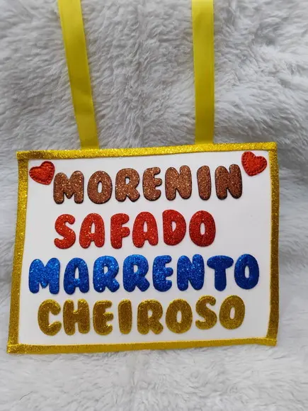 1 Plaquinha de Carnaval