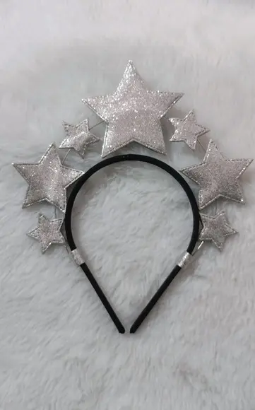 1 Tiara Estrela Prata