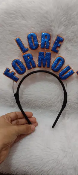 1 Tiara Formatura,(faço Qualquer Frase e Qualquer Cor)
