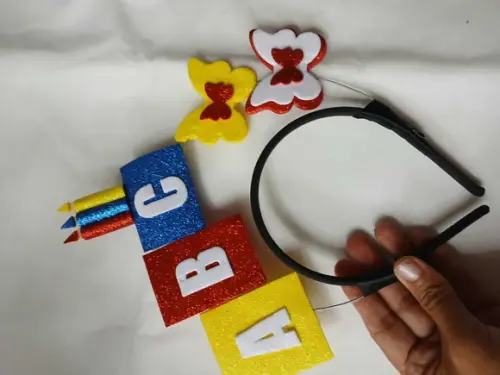 1 Tiara Personalizada Abc para Formatura Escolar