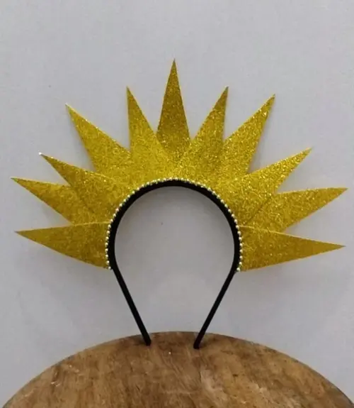 1 Tiara Personalizada Modelo Sol