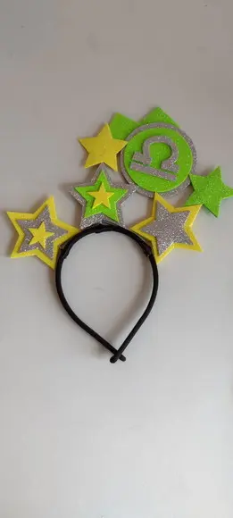 1 Tiara Signo Aquário ( Faço Qualquer Modelo)