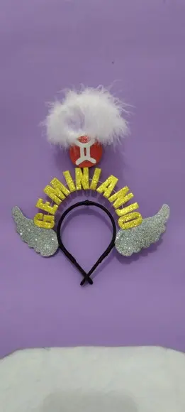 1 Tiara Signo Gêmeos (faço Qualquer Signo)