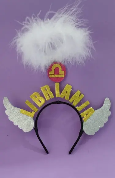 1 Tiara Signo Librianja Faço Qualquer Signo