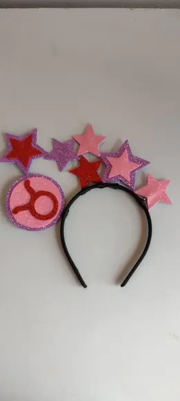 1 Tiara Signo Touro ( Faço Qualquer Modelo)