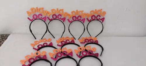 10 Tiara para Despedida de Familiar (faço Qualquer Frase)