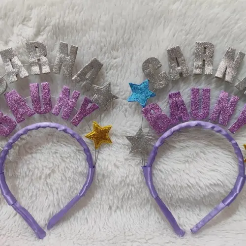 150 Tiaras Personalizadas Exclusivas Baunny Cosmeticos