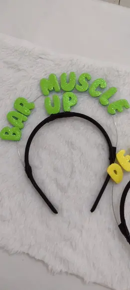 2 Tiaras Personalizada Crosfit/ Faço Qualquer Frase