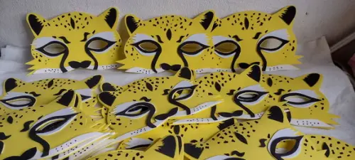 20 Mascaras Guepardo