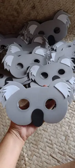 20 Mascaras Koala (faço Qualquer Bichinho)