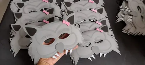 20 MASCARAS Lobo e loba