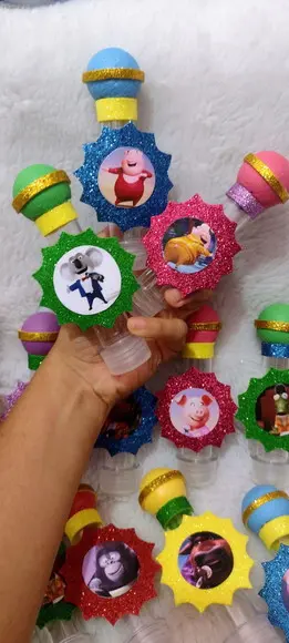 25 Tubetes Personalizados Sing
