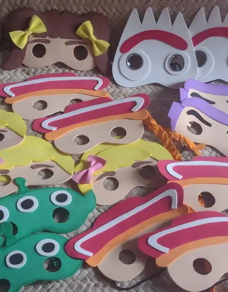30 Mascaras para Festas Toy Story,