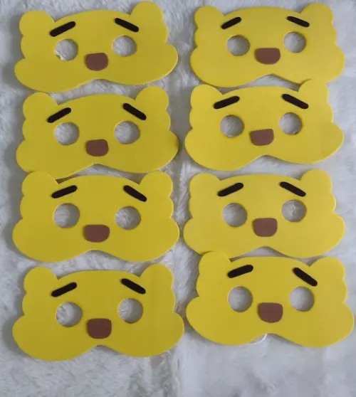 30 Mascaras Turma Ursinho Pooh