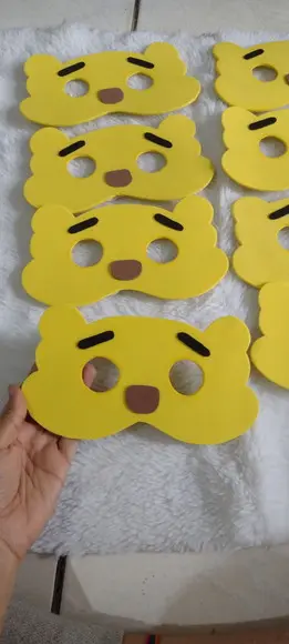 30 Mascaras Turma Ursinho Pooh