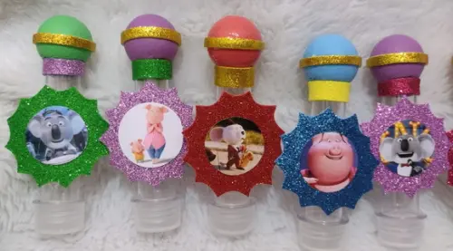 30 Tubetes Personalizados Sing