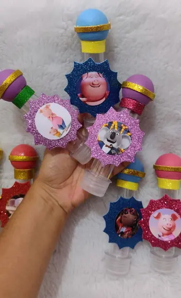 30 Tubetes Personalizados Sing