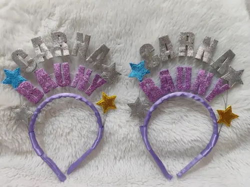 50 Tiaras Personalizadas para Bauny