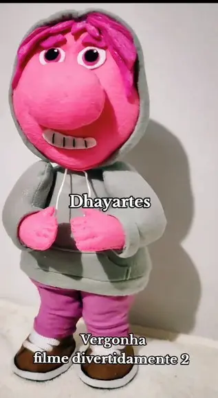 Boneco Divertidamente Vergonha 30 cm