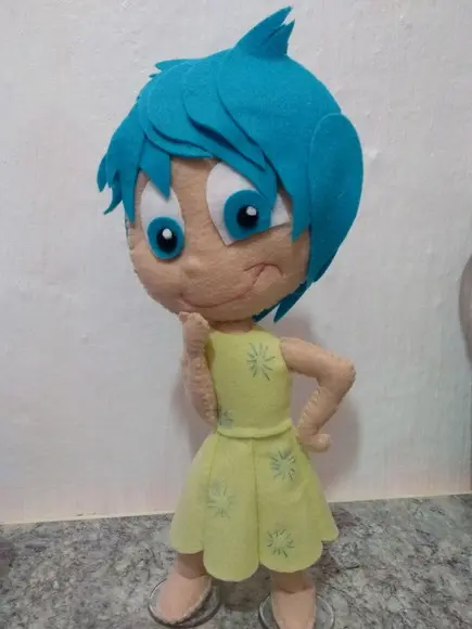 BONECO EMOÇÕES AVULSO (SENTIMENTOS) Tam 25 cm