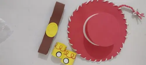 Chapeu Jessie de Toy Story + Cinto+ B(fcel Qualquer Tamanho)