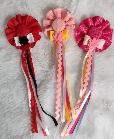 Chapeuzinho/laço Junino( Bico Pato ou Xuxinha)