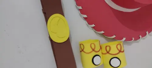 Chapeu Jessie de Toy Story + Cinto+ B(fcel Qualquer Tamanho)