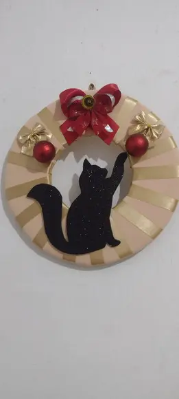 Guirlanda Pet Tema Natal 1 Gato