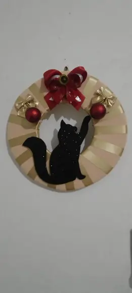 Guirlanda Pet Tema Natal 1 Gato