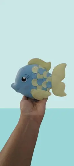 Kit Fundo do Mar com 4 Peças