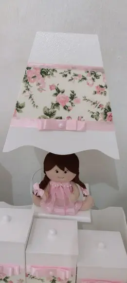 Kit higiene personalizado tema bonequinha