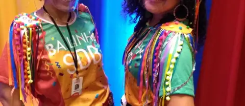 Par de Ombreiras para Bloquinho/festas Carnaval