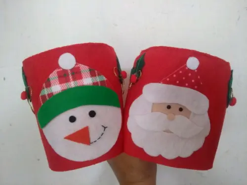 Porta Papel Higiênico Boneco de Neve Natal