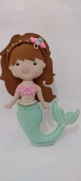 Sereia linda morena (pode mudar a cor)