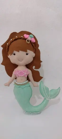 Sereia linda morena (pode mudar a cor)