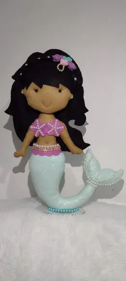 Sereia Linda Morena (pode Mudar a Cor)