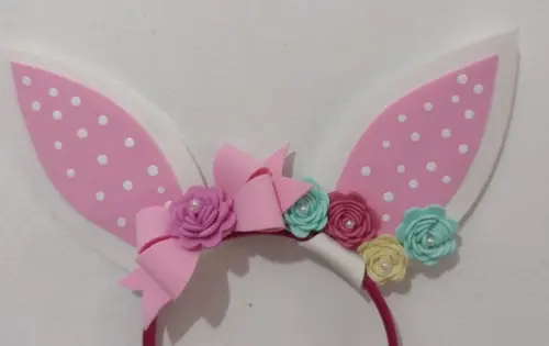 Tiara Coelhinha Páscoa