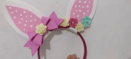 Tiara Coelhinha Páscoa