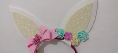Tiara Coelhinha Páscoa